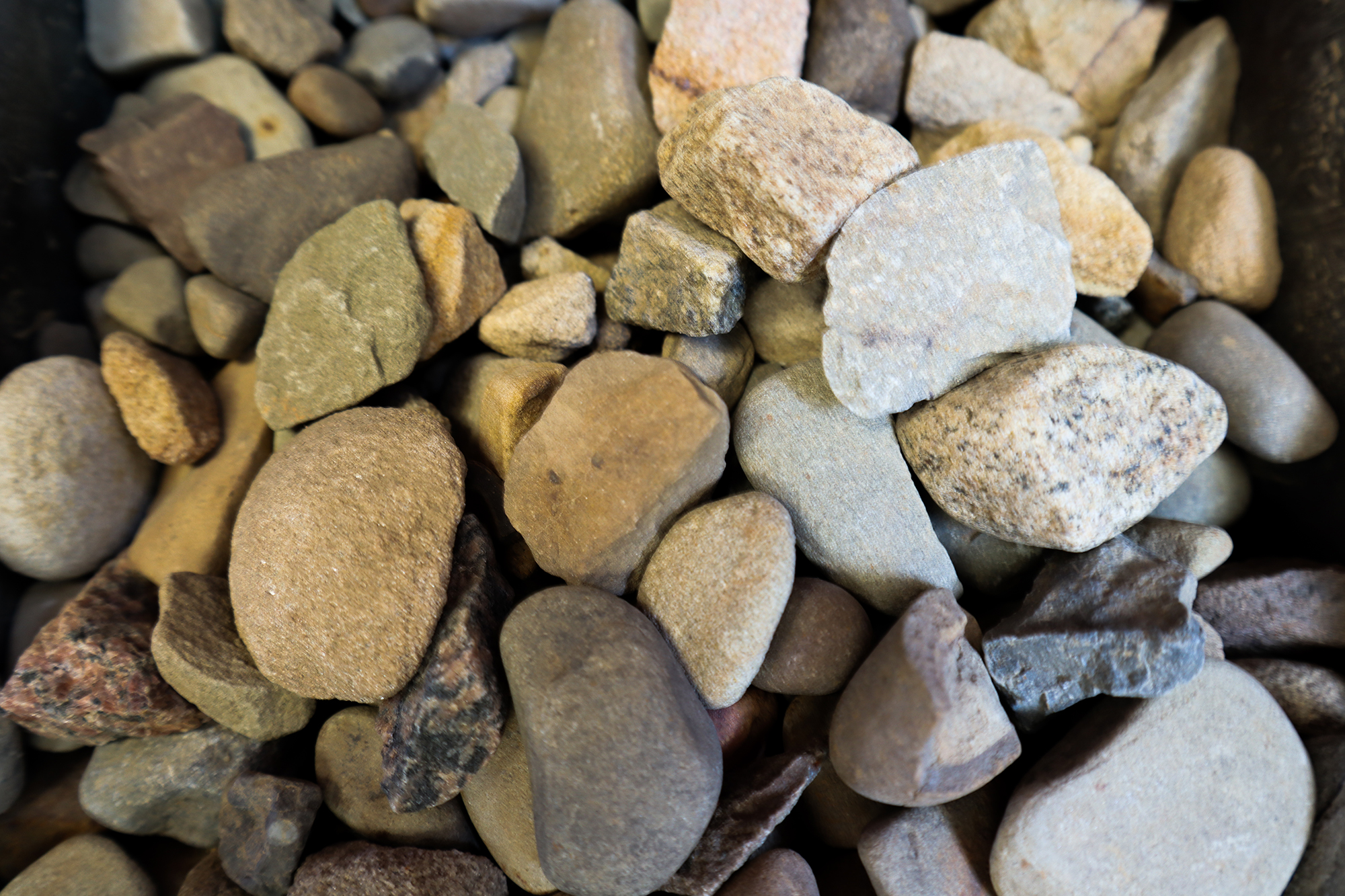 river rock